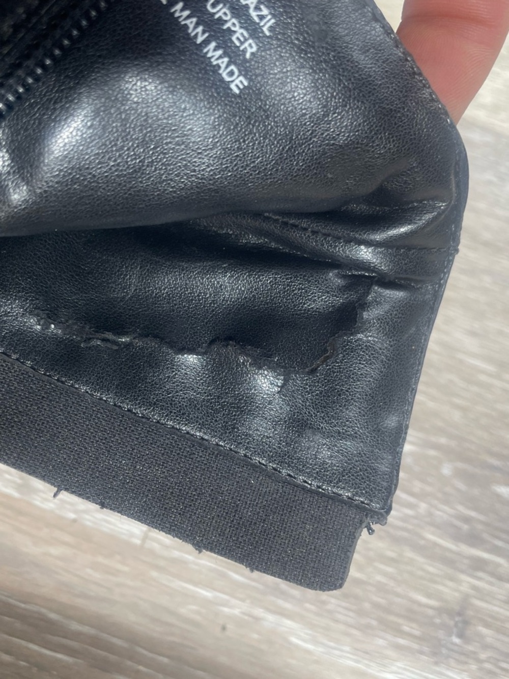 Carlos by Carlos Santana Black leather Stiletto Boots /made in Brazil/ size 8 - Picture 9 of 10